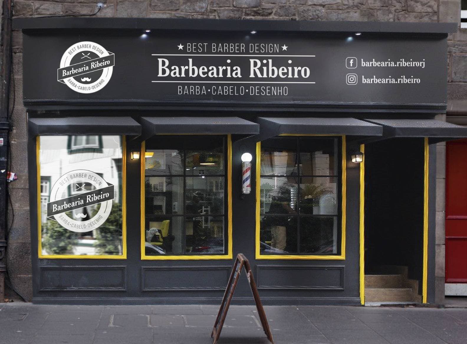 Barbearia Modelo
